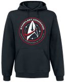 Star Trek Starfleet Command Heren Trui met capuchon - zwart - S