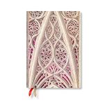 2027 Paperblanks 2027 Vault of the Milan Cathedral (Burgundy) MIDI Horizontal Softcover 12-Month Weekly Planner, 176pg, 100gsm (Duomo Di Milano)