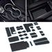SENSHINE Voor Toyota Highlander Accessoires 2020 2021 2022 Antislip Anti-stof Bekerhouder Insert Center Console Shifter Trim Deur Pakketmatten Premium Custom Interieur 22-delige Set (Bankstoel, Blauwe