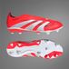 adidas Performance Predator League Voetbalschoenen zonder veters voor stevige/multigrond - Unisex - Rood