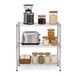 3-Tier Honey-Can-Do 3-Tier Heavy-Duty Verstelbare Plank Opslag Unit Met 200Lb Plank Capaciteit, Chrome SHF-09367