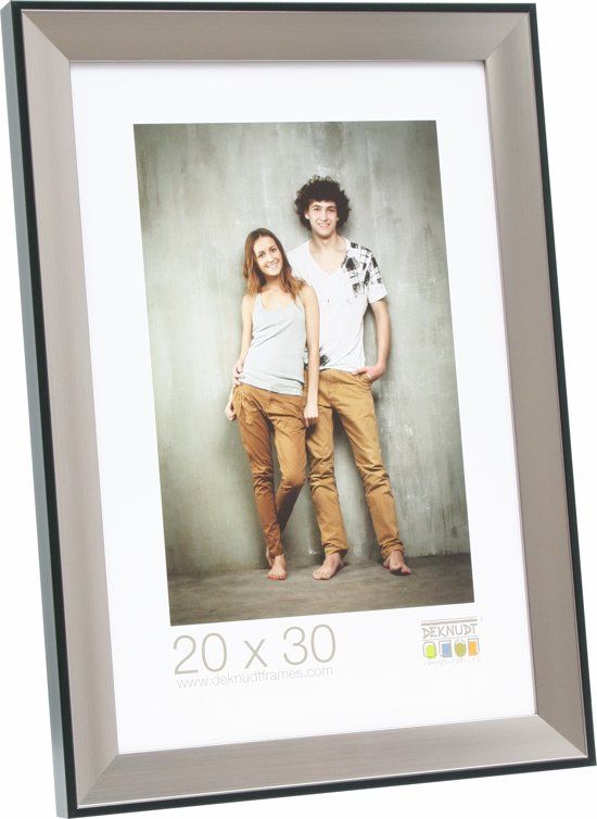 Deknudt Frames fotokader zilver kunststof - 5412065559617