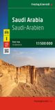 ARABIE 62 damrak Saudi Arabia Road Map