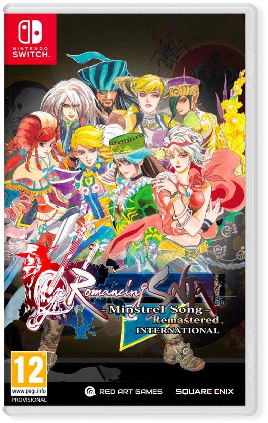 Square Enix Romancing SaGa Minstrel Song Remastered International-Standard (Switch)