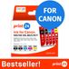 print24 Cartouches d'encre pour Canon 580/581 XXL, multipack (BK/BK/C/M/Y), 1 pièce