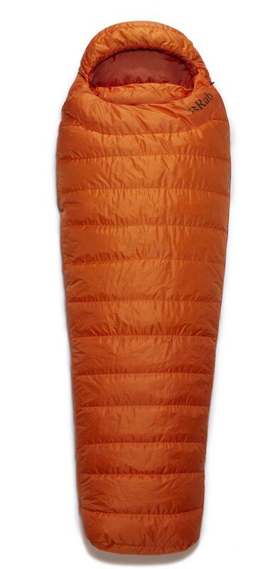 Rab Ascent 300 Sleeping Bag - Regular - Orange - Left Zipper - 2023