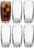 Alessandro Roma Crystal Longdrinkglazen - 6 stuks - 280 ml