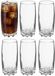 Alessandro Roma Crystal Longdrinkglazen - 6 stuks - 280 ml