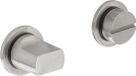 Intersteel WC-sluiting met minimalistische ronde rozet rvs geborsteld