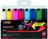 Posca paintmarker PC-7M | set van 8 markers in geassorteerde basiskleuren