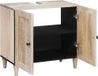 Meuble de salle de bain mural avec rangement Blanc 62 x 33 x 58 cm