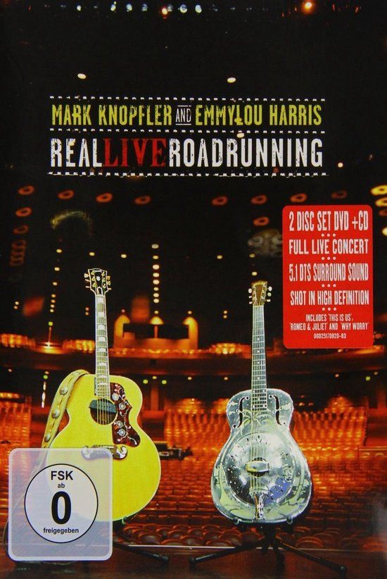 Harris, Emmylou Knopfler, Mark/harris, E. - REAL LIVE ROADRUNNING - DVD/CD