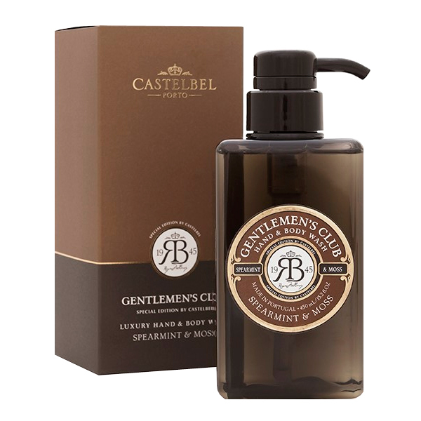 Castelbel Gentlemen's Club Spearmint  Moss Hand  Body Wash 450 ml