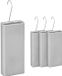 Merkloos Relaxdays Waterverdamper radiator - set van 4 - 400 ml - lichtgrijs