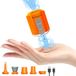 Aerogogo GP4, Oplaadbare multifunctionele pomp met zaklampfunctie Giga pump 4.0, Orange