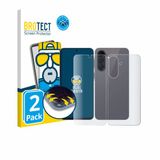 BROTECT - Screenprotector voor Samsung Galaxy A57 5G (Voor+Achter) - Folie Beschermfolie matte volledig dekking 2 Stuks