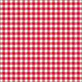 Ambiente Servetten - ruitjes rood/wit - 20x st - 33 x 33 cm - 3-laags