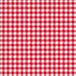 Ambiente Servetten - ruitjes rood/wit - 20x st - 33 x 33 cm - 3-laags
