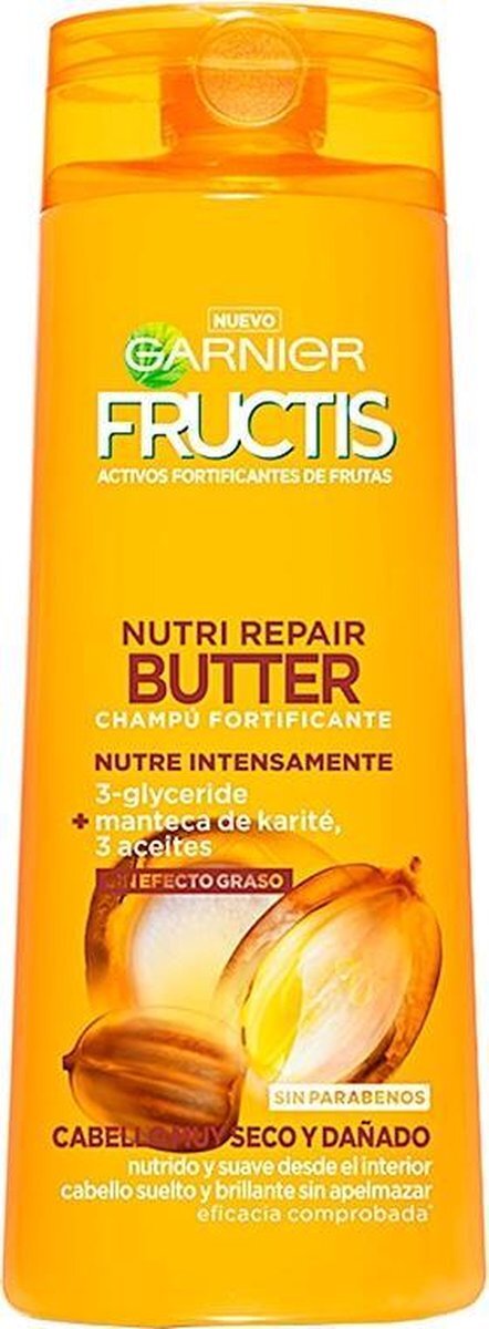 Garnier Fructis Nutri Repair Butter Shampoo voor zeer droog en beschadigd haar, 360 ml