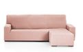 Martina Home Emilia zonneligstoel, zalm, arm rechts, kort