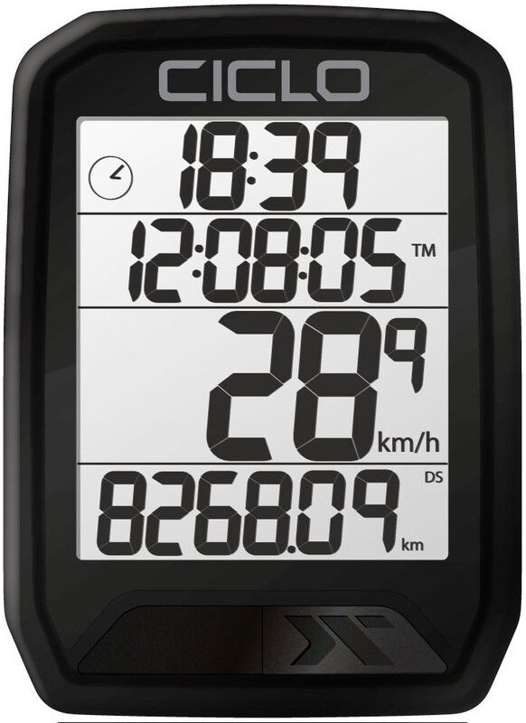 Ciclosport Protos 213 Fietscomputer - Zwart - 2020