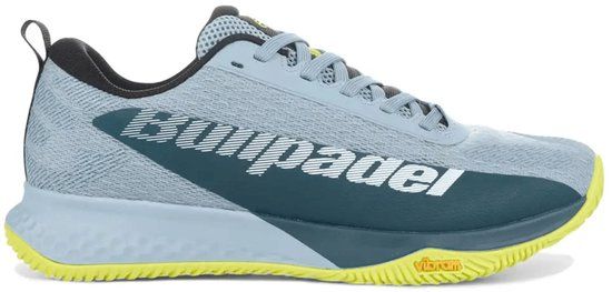 Bullpadel XPLO Vibram 25I Padelschoenen Heren Grijs Blauw