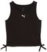 Puma Ess Slim Knotted G 691723 Kinder Tanktop Zwart Katoen Regular Fit Maat 152