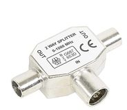 Verdeler Blinde 1 bus + 2 stekkers 9,52 mm