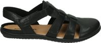 Josef Seibel CAITLYN 01 Platte sandalen Dames Sandalen Barefoot Zwart Maat 37