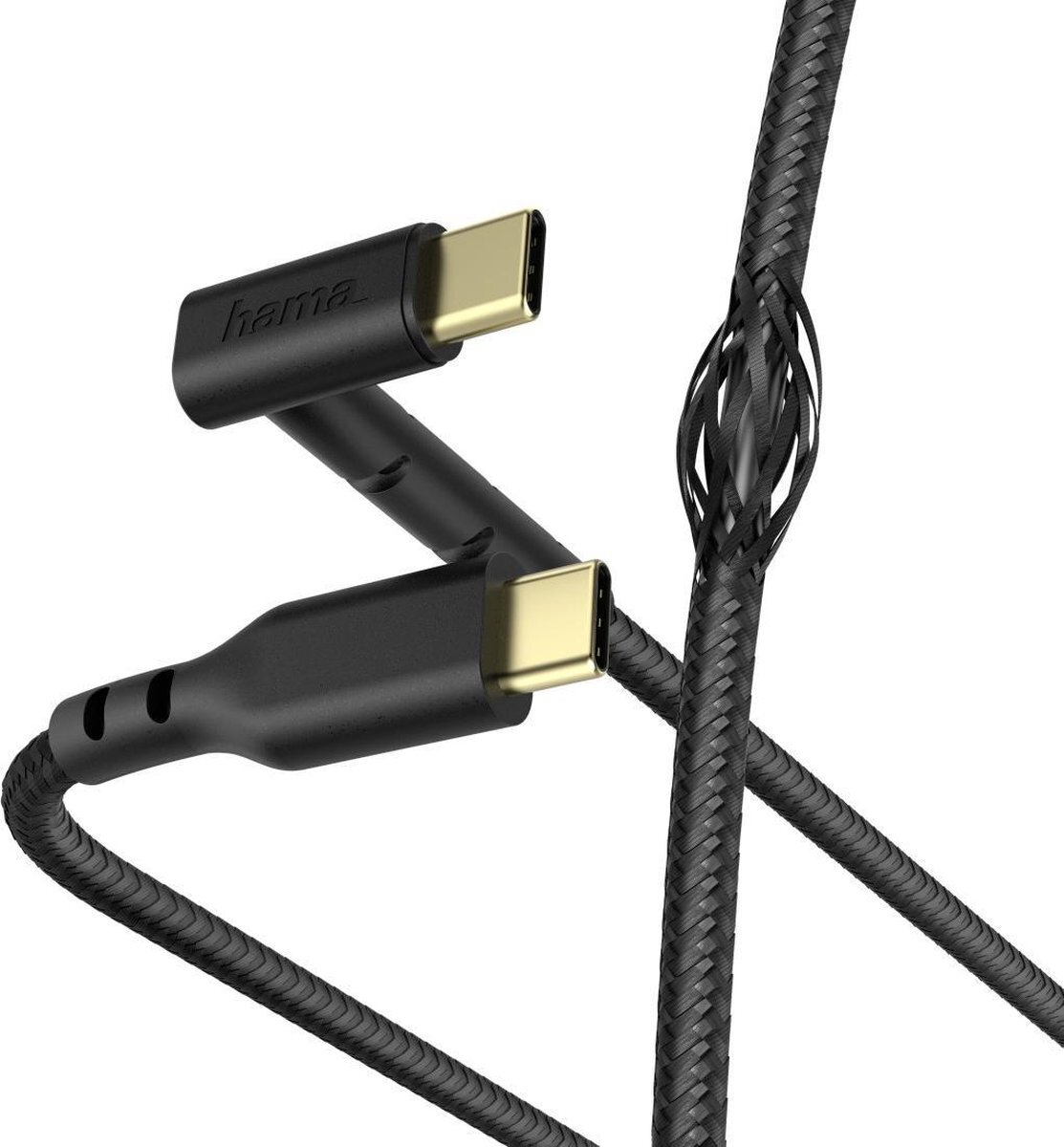 Hama Oplaad-/gegevenskabel, USB-C - USB-C, 1,5 m, zwart