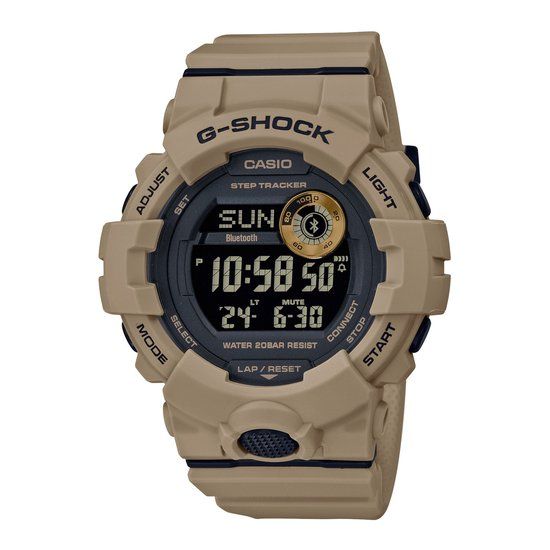 Casio G-Shock GBD-800UC-5ER Herenhorloge - Bruin - Digitaal - 48.5 mm