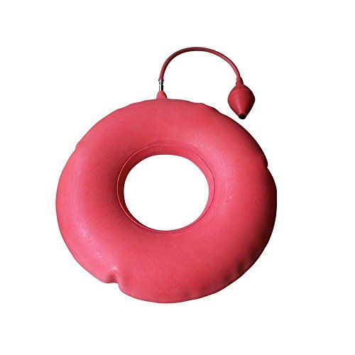 Orthopedische zitting, opblaasbaar kussen met luchtpomp, 40 cm