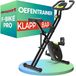 Merkloos Hometrainer fiets opvouwbaar - 16 weerstandsniveaus - Tot 150 kg - Extra stil - Comfortabel zadel en LCD-scherm