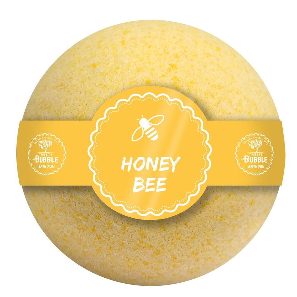 Treets Treets Bath Ball Honey Bee Badzout & Bruisballen