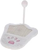 Kerbl Pet Krabplank Paw, 36 x 31cm, wit/roze