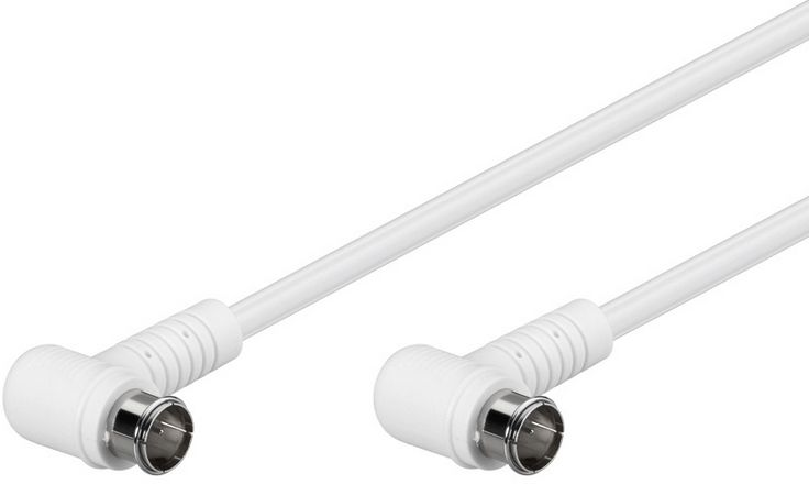 Goobay 67342 - Antennekabel - 2.5 m - Wit