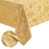 Elrene Home Fashions Elegant Geweven Bladeren Jacquard Damask Tafelkleed