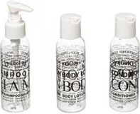 5 Five® - Bodybeauty - Reisaccessoires - Vliegtuig reisflesje - Set van 3 reisflesjes - Transparant