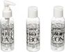 5 Five® - Bodybeauty - Reisaccessoires - Vliegtuig reisflesje - Set van 3 reisflesjes - Transparant