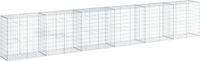 vidaXL Schanskorf - 600x50x100 cm - Gegalvaniseerd IJzer - Zilverkleurig