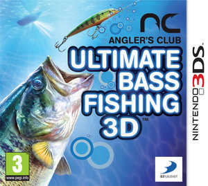 D3Publisher Angler's Club Ultimate Bass Fishing 3D Nintendo 3DS