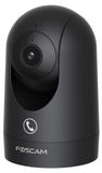 Foscam R8M Draaibare en draaibare 4K 8MP Dual Band WLAN Indoor Bewakingscamera met Radarherkenning en Auto-Tracking Functie (zwart)