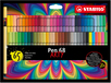 STABILO Pen 68 - ARTY Set - 65 Kleuren - Premium Viltstiften