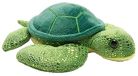 Wild Republic Hug'Ems zeeschildpad pluche, knuffeldier, pluche dier, geschenken voor kinderen, 7, groene zeeschildpad, 18 cm