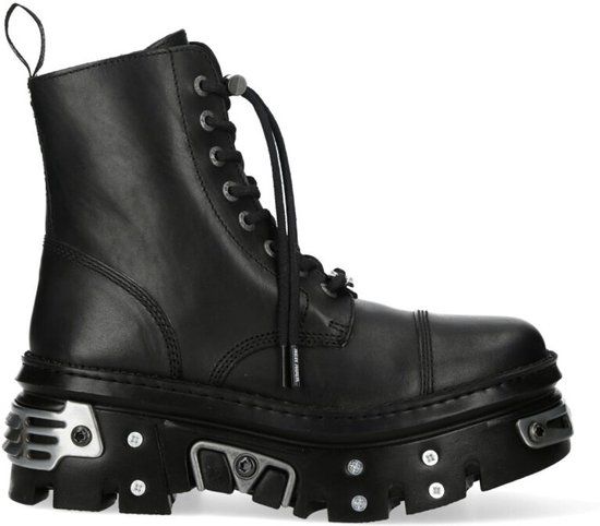 New Rock M-WALL083CCT-S13 Unisex Laarzen - Zwart - EU45