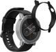 kwmobile Cases Compatible with CMF by Nothing Watch Pro 2 (D398) - Set of 2 Fitness Tracker Screen Protectors - Black / Transparent