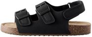 Next - Jongens - Sandalen met verzacht voetbed, dubbele gesp en brede pasvorm (G) - Zwart