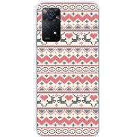 1001 coques Xiaomi Bedrukt siliconen hoesje compatibel met Xiaomi Redmi Note 11 Pro, Xiaomi Redmi Note 12 Pro 4G pull de noel rennes