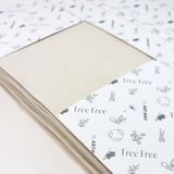 Artway Henneppapier, boomvrij, 100 vellen A4, 150 g/m², plantaardig hennepvezelpapier voor kunst en handwerk