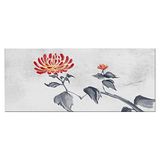 Homemania Muurfoto, bloemen, natuur, voor woonkamer, slaapkamer, meerkleurig, 70 x 3 x 100 cm, HM20KNV70 x 100 – 4, polyester, hout